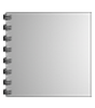 Broschüre mit Metall-Spiralbindung, Endformat Quadrat 21,0 cm x 21,0 cm, 112-seitig