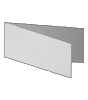 Faltblatt, gefalzt auf DIN lang quer, 4-seiter<br>beidseitig bedruckt (4/4 farbig + 2 Sonderfarben HKS)